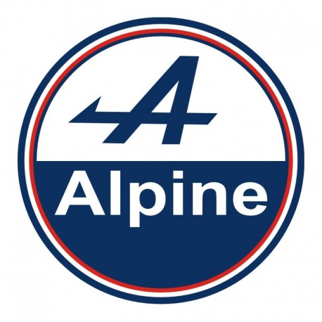 Logo Rond Alpine Couleur